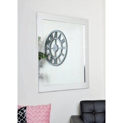 Griner Modern Chrome Wall Accent Mirror - Image 0