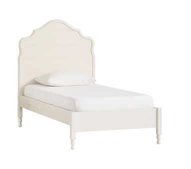 Juliette Bed, Twin, French White, UPS - Image 1