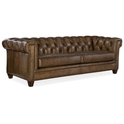 Chester Leather Chesterfield Sofa - Image 0