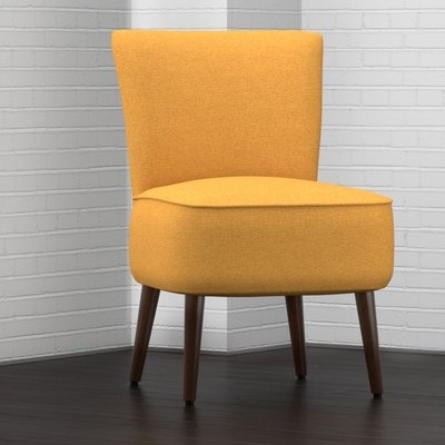 Cureton Slipper Chair- Mustard Yellow - Image 0