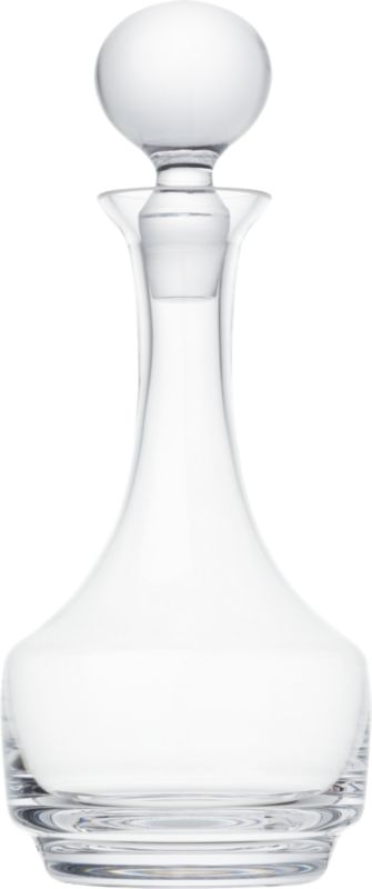 Ruby Glass Decanter with Stopper - Image 3
