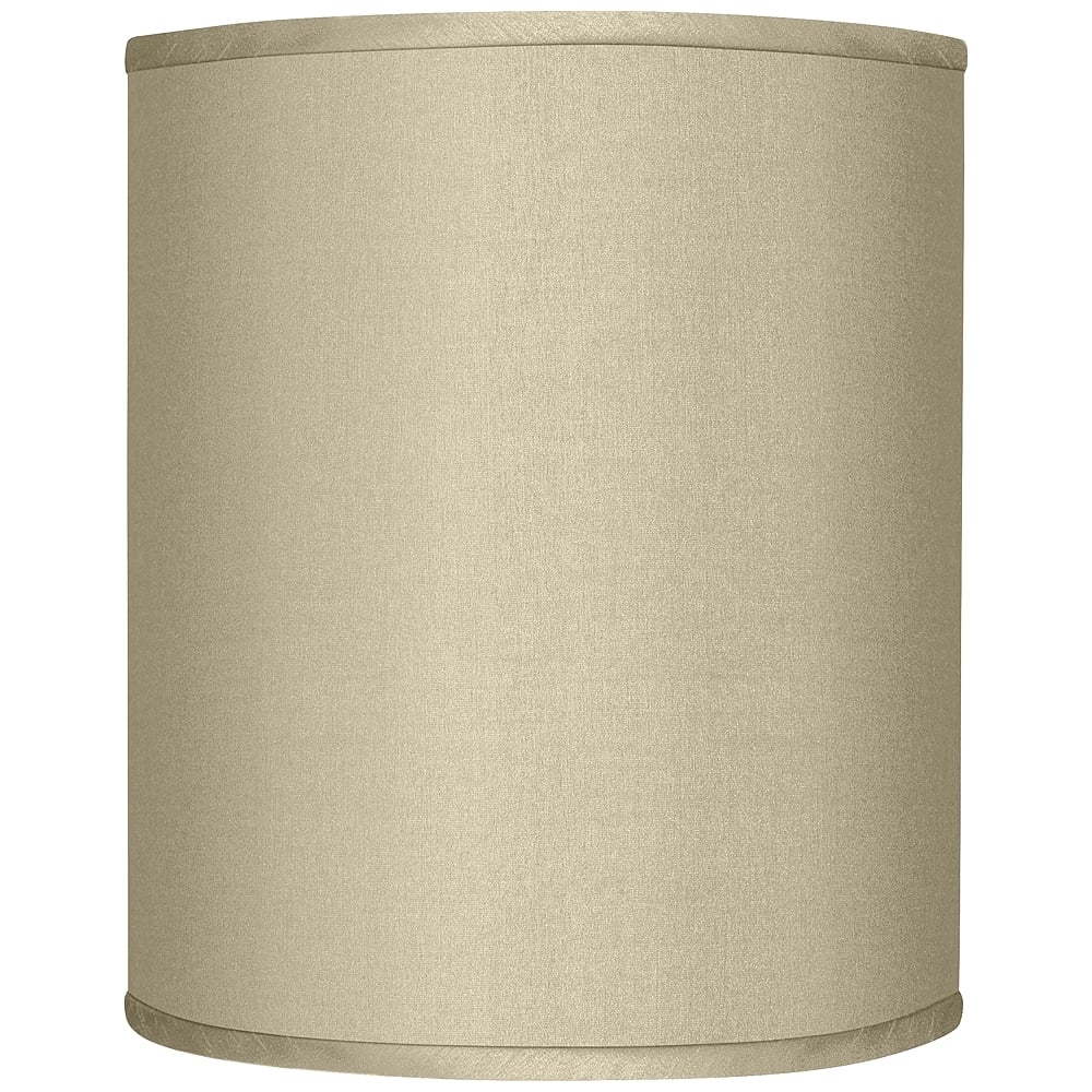 Possini Euro Sesame Polyester Drum Shade 10x10x12 (Spider) - Image 0