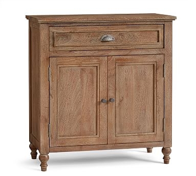 Astoria Mango Wood Storage Cabinet, Rosedale Brown - Image 0