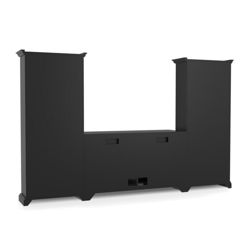 Cameo 3-Piece Modular Bruno Glass Door Storage Media Center - Image 4