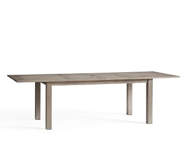 Chatham Rectangular X-Large Extending Dining Table, Gray - Image 2