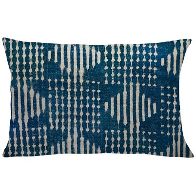 Briedis Mud Cloth Linen Lumbar Pillow - Image 0