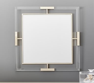Acrylic and Metal Mirror - Image 0