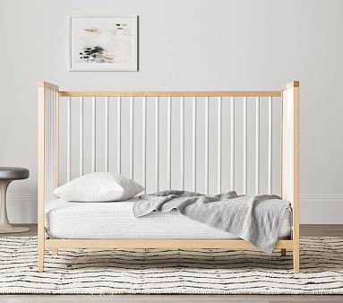 Knox Convertible Crib, Natural/Simply White, Flat Rate - Image 3