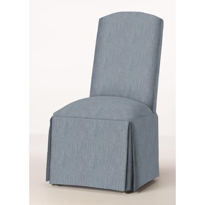 Lamoille Traditional Skirted Upholstered Dining Chair - Image 0