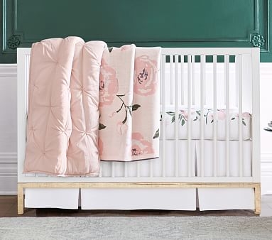 Picture Perfect Meredith Crib Fitted Sheet Set of 2, Blush - Image 1