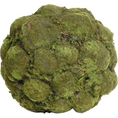 Steele Preserved Moss Orb Sculpture - Image 0