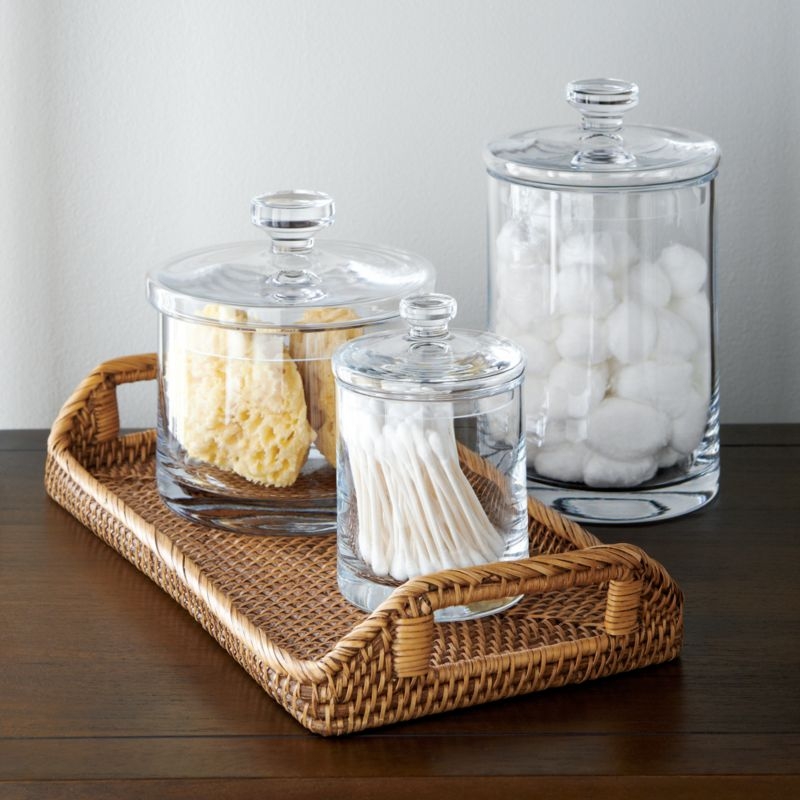 Set of 3 Glass Canisters - Image 2