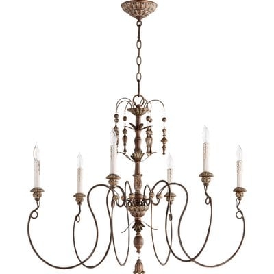 Paladino 6-Light Candle-Style Chandelier - Image 0