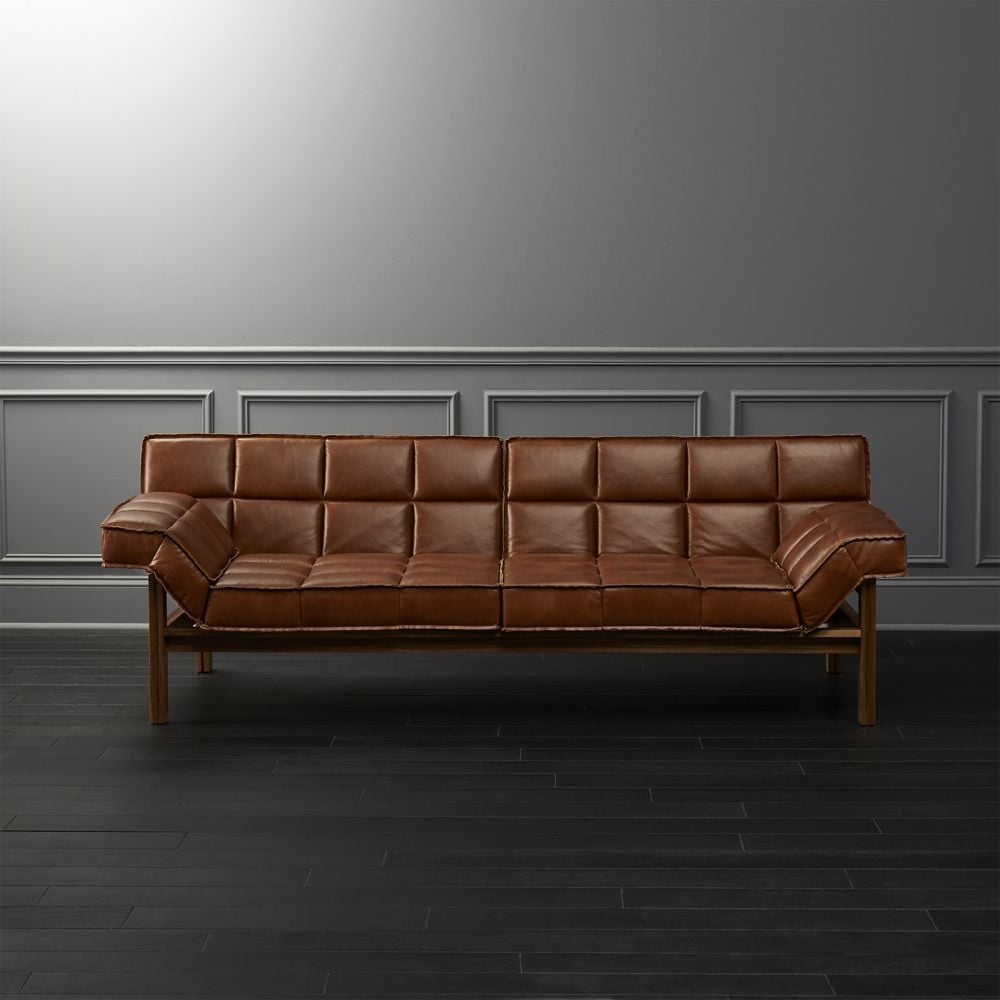 Drops Leather Sofa - Image 0