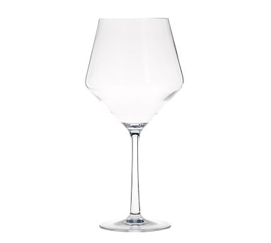 Happy Hour Acrylic Stemless Wine Glasses, Set of 4 - Aqua - Image 5