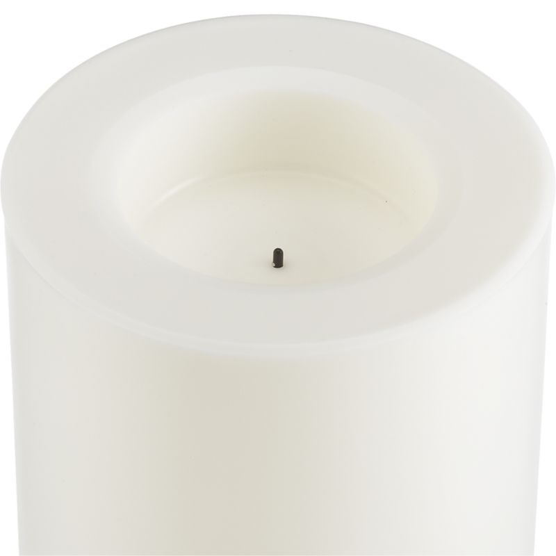 Indoor/Outdoor 4"x8" Pillar Candle with Timer - Image 8