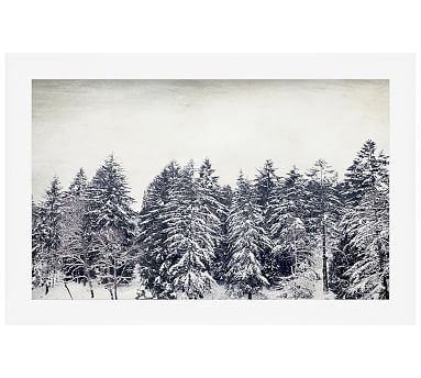 Pacific Snow Paper Print By Lupen Grainne, 42 x 28", Wood Gallery, White, Mat - Image 2
