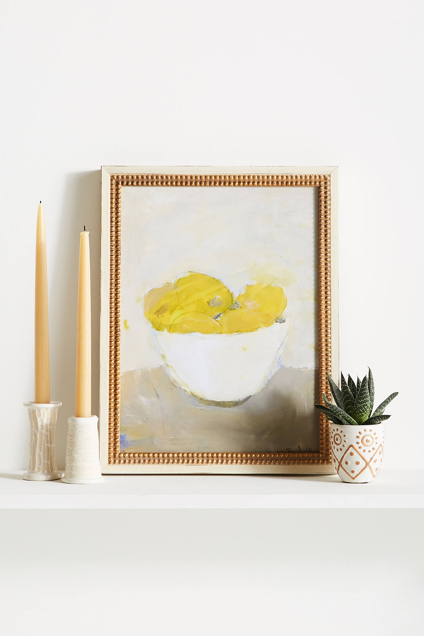 Bowl of Lemons Wall Art - Image 0
