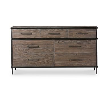 Juno Extra Wide Dresser, Carbon - Image 0