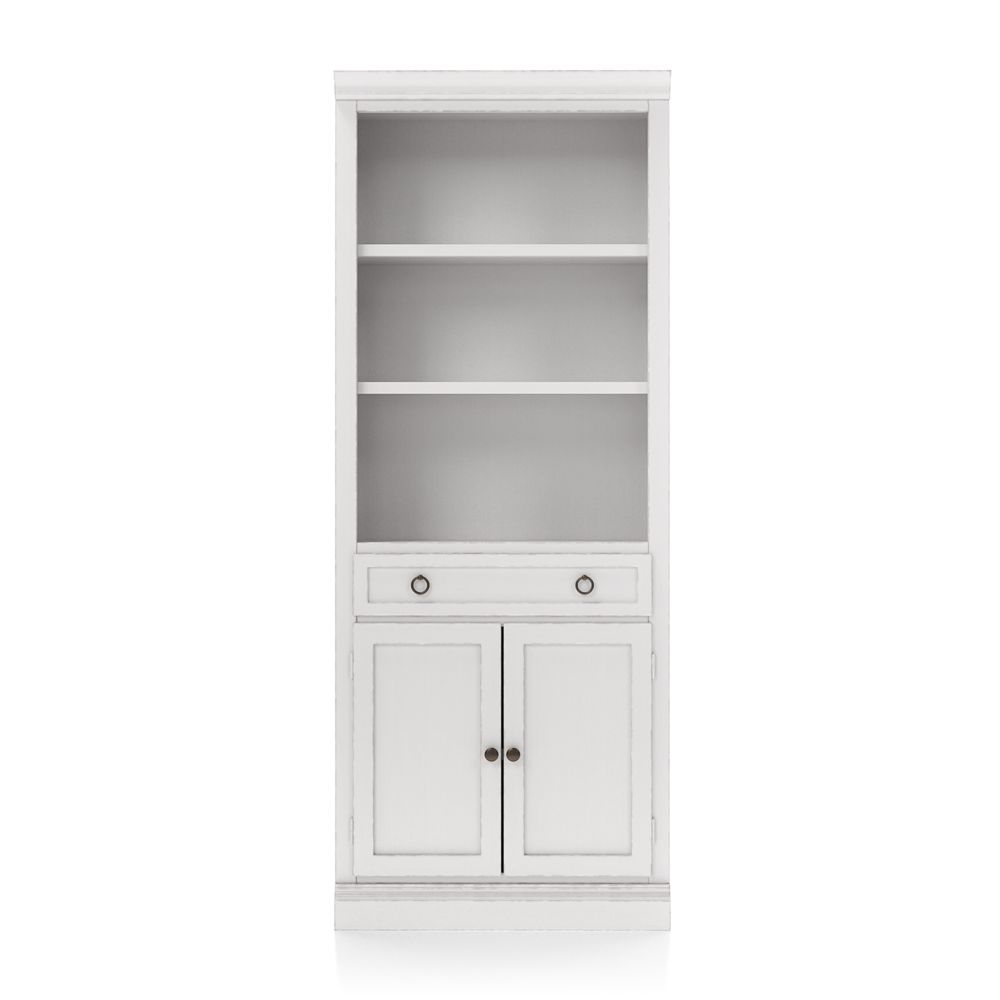 Cameo Dama Storage Bookcase with Middle Crown - Image 0
