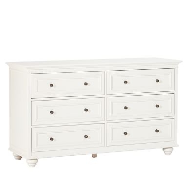 Chelsea Wide Dresser, Simply White - Image 0