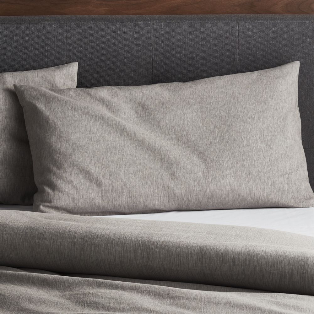 Linden Grey King Pillow Sham - Image 0