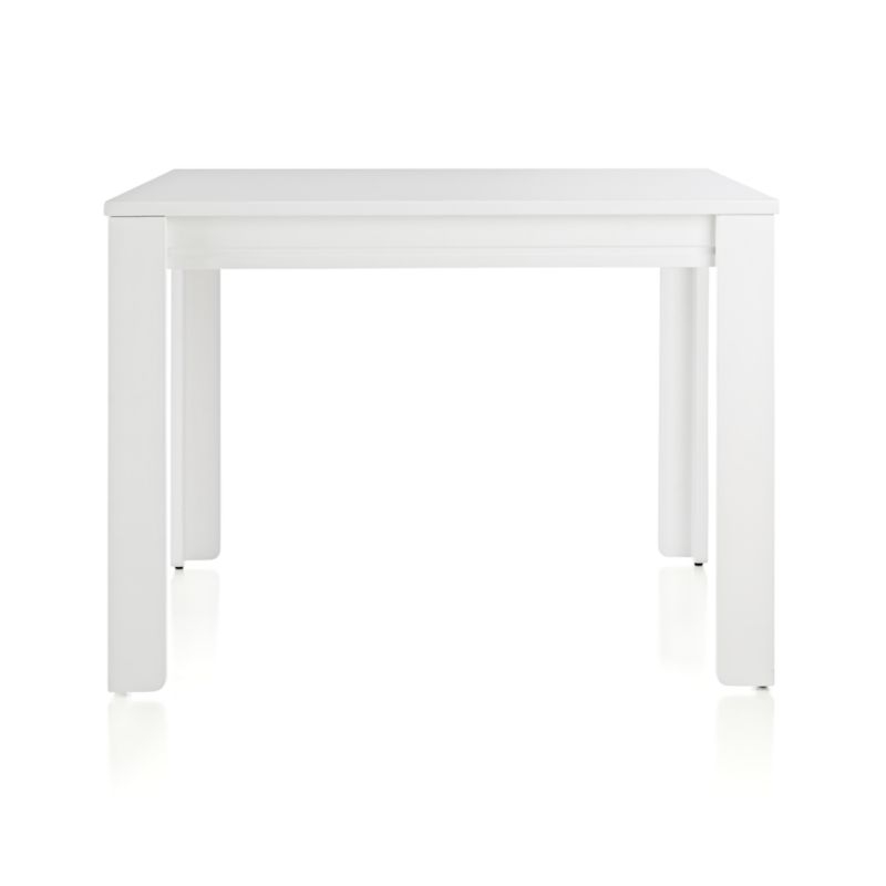 Small White Adjustable Kids Table w/ 23" Legs - Image 2