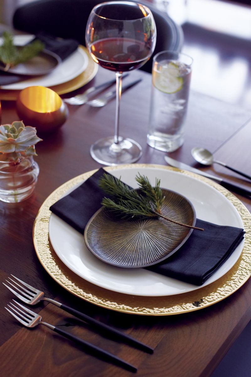 Aero Black 5-Piece Flatware Place Setting - Image 9
