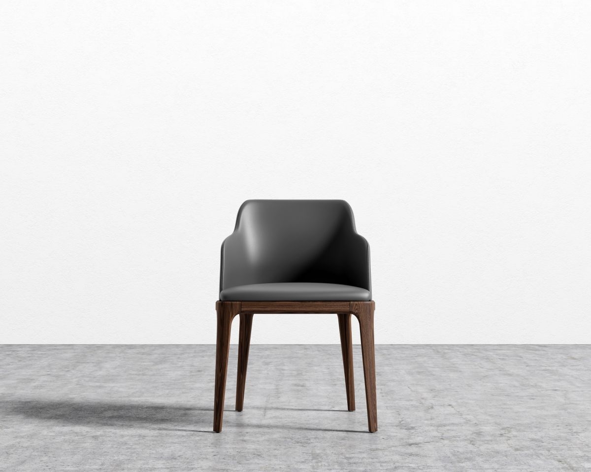 Aubrey Armchair - Monaco Grey Walnut - Image 4