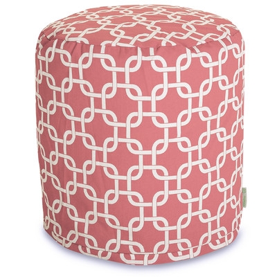 Coral Links Pouf - Image 0
