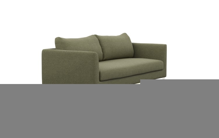 Oliver Sofa with Plow Fabric and Oiled Walnut legs - Image 3