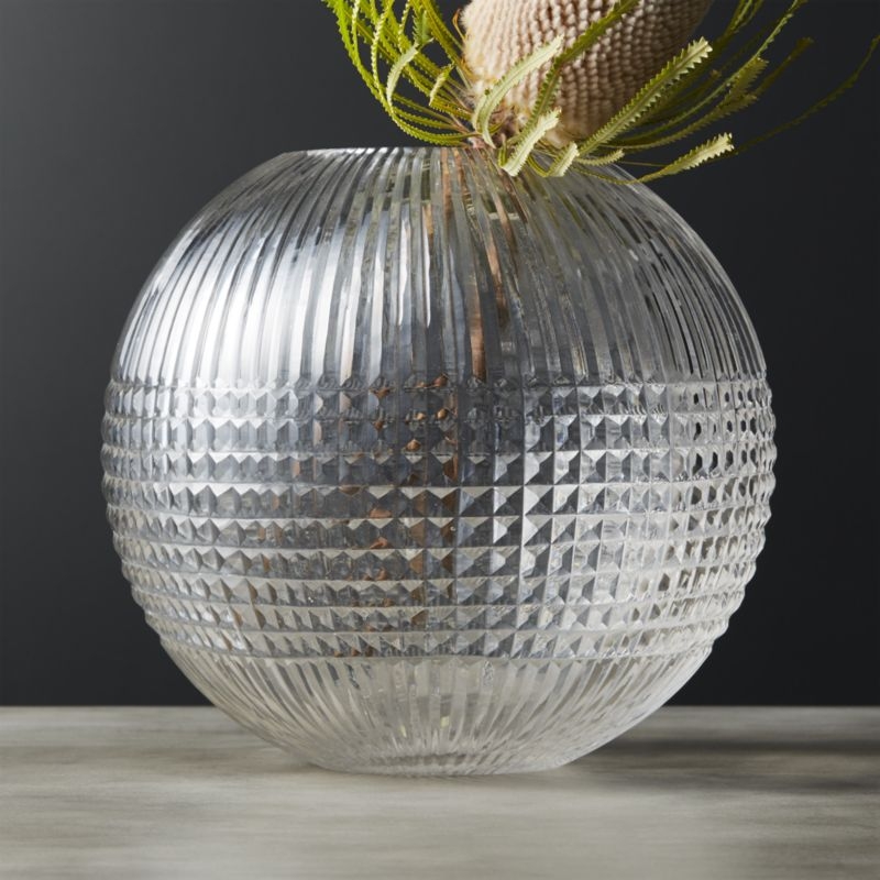 Riviera Glass Sphere Vase - Image 1
