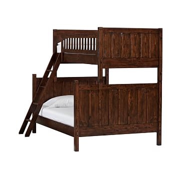 Camp Twin-Over-Full Bunk Bed, Simply White - Image 4