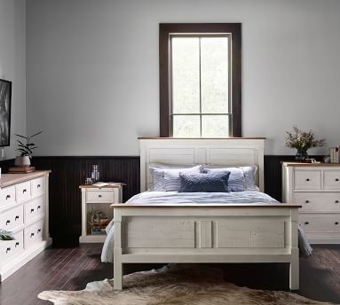 Hart Reclaimed Wood Extra Wide Dresser, Limestone White - Image 1