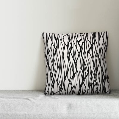 Jacob Seaweed Throw Pillow - Image 0
