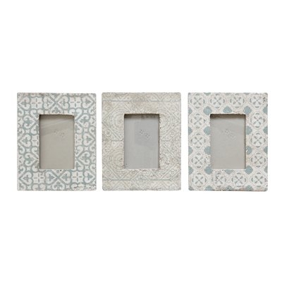 Mike 3 Piece Cement Picture Frame Set - Image 0