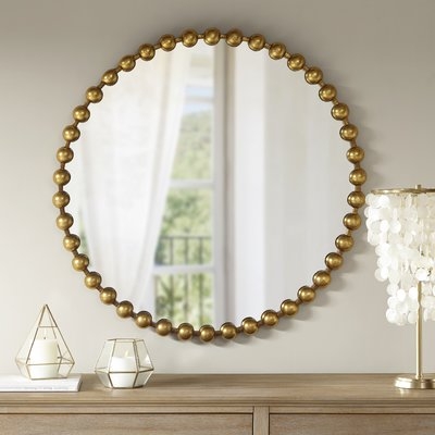 Marlowe Accent Mirror - Gold - Image 0