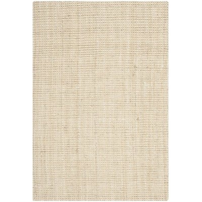 Muriel Hand-Woven Ivory Area Rug - Image 0