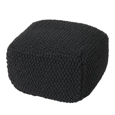 Gioia Mabe Knitted Square Pouf - Image 0
