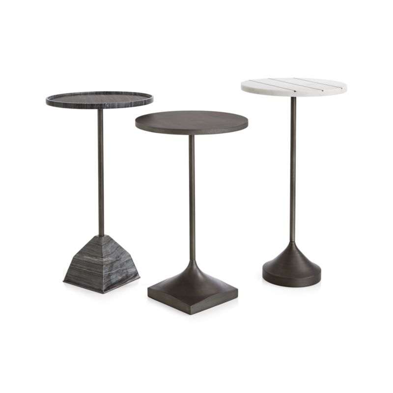 Prost Medium Marble Round Drink Table - Image 6