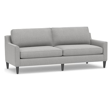 Beverly Upholstered Grand Sofa 90", Polyester Wrapped Cushions, Sunbrella(R) Performance Chenille Fog - Image 0