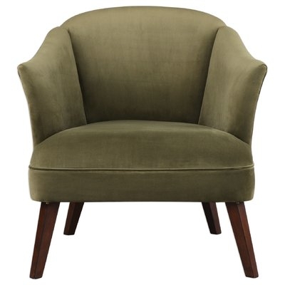 Dominick Olive Arm Chair - Image 0