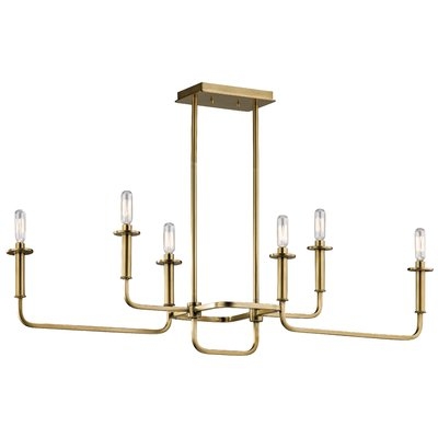 Emmett 6 - Light Candle Style Classic / Traditional Chandelier - Image 0