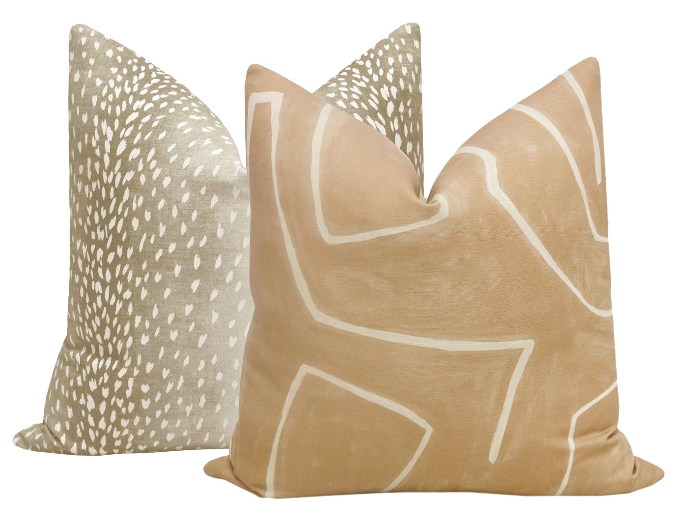 GRAFFITO // SALMON + CREAM - Sample 4" X 4" - Image 3