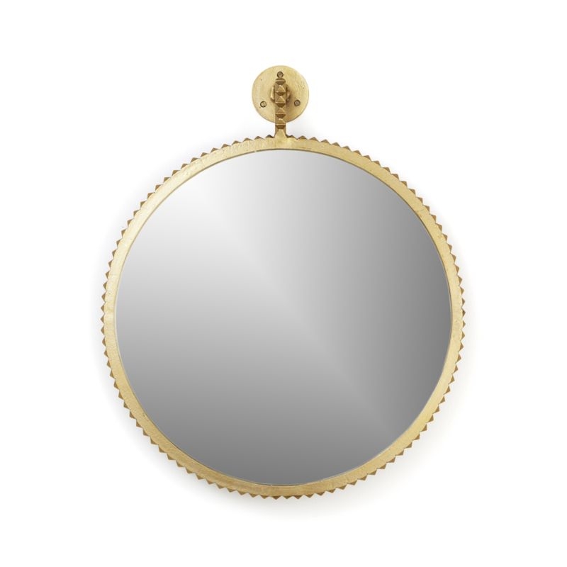 Cru Aged Gold Large Mirror - Image 1