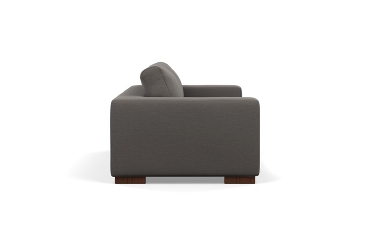 Henry Sofa with Zinc Fabric and Oiled Walnut legs - Image 2