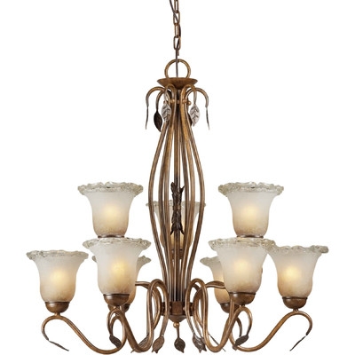 Bourget 9-Light Shaded Chandelier - Image 0