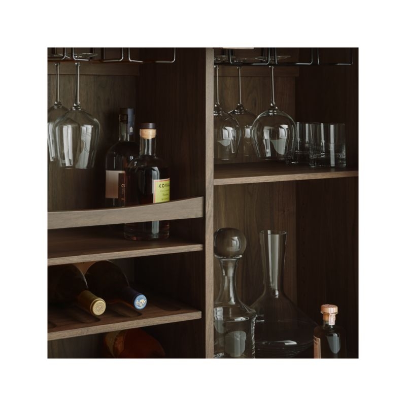 Tate Lighted Bar Cabinet - Image 5