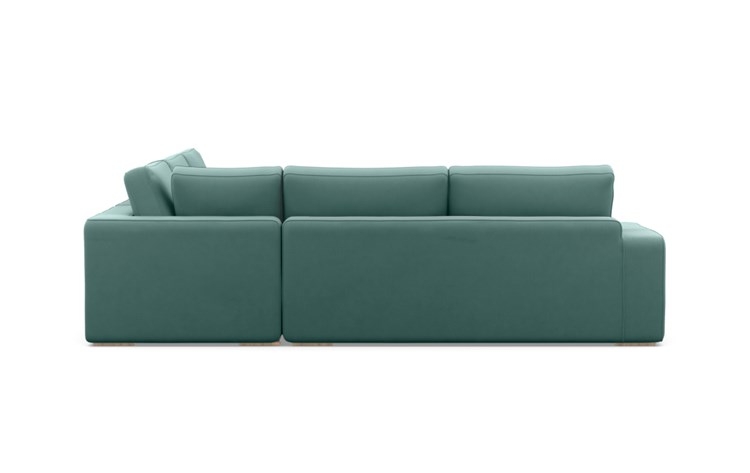 Ainsley Corner Sectional with Marina Fabric and Natural Oak legs - Image 3
