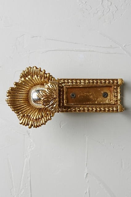 Laurel Tieback - Antique Brass - Image 0